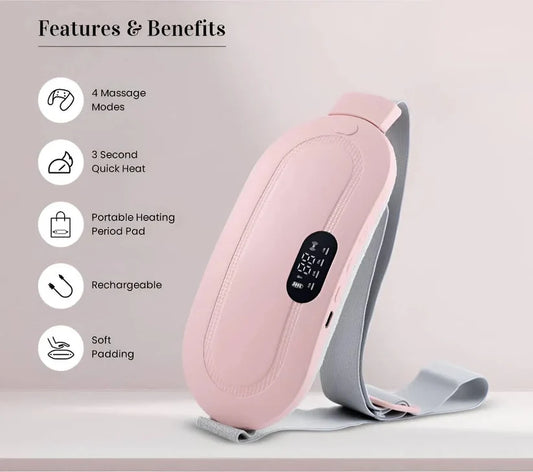 Heating Pad for Period Cramps Relief and Massager